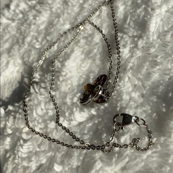 Royal Damon Butterfly Necklace - Picture 5 of 7